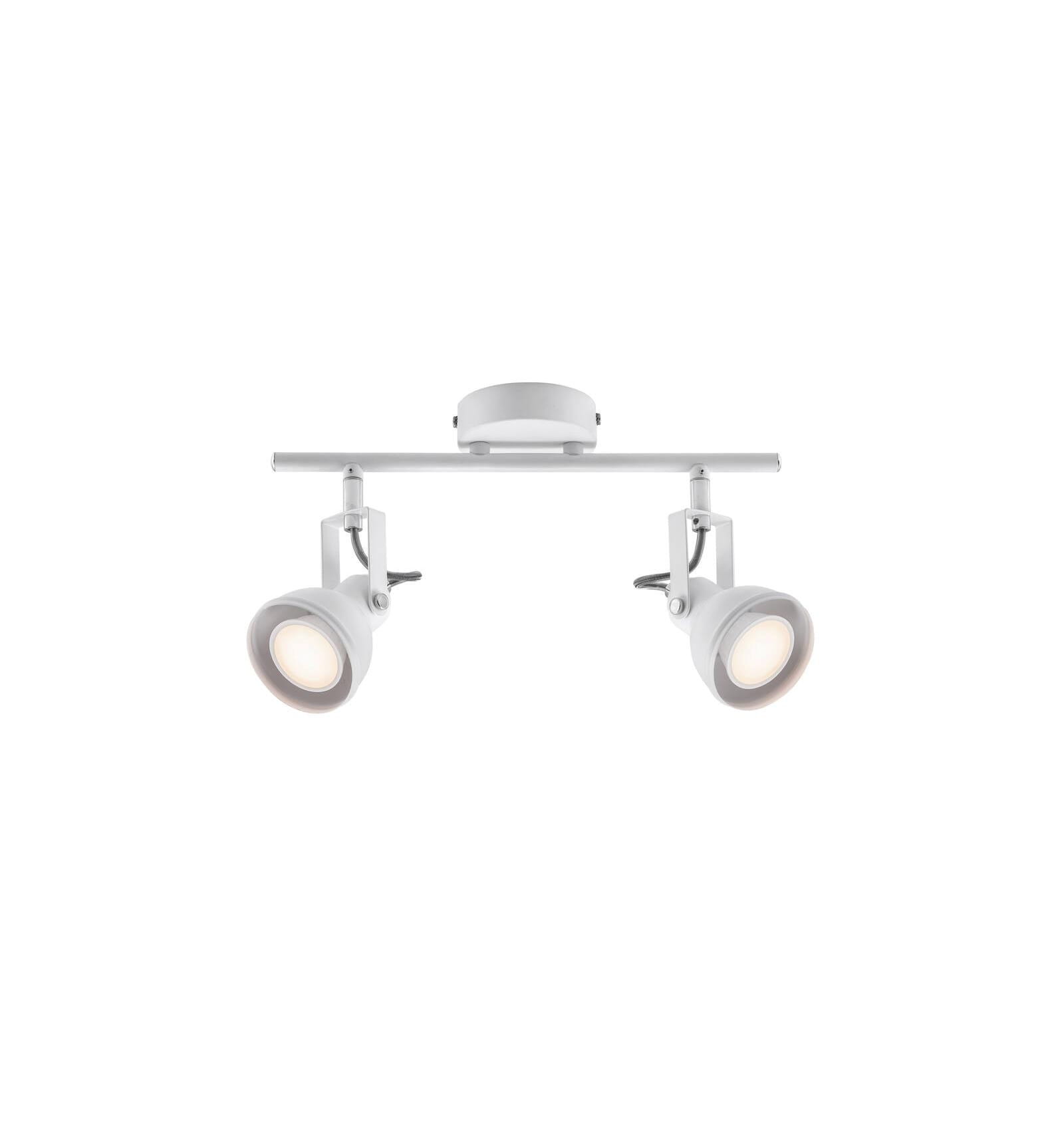 Lampa sufitowa Spot ASLAK NORDLUX 2x35W GU10 Biały Metal - widok produktu.