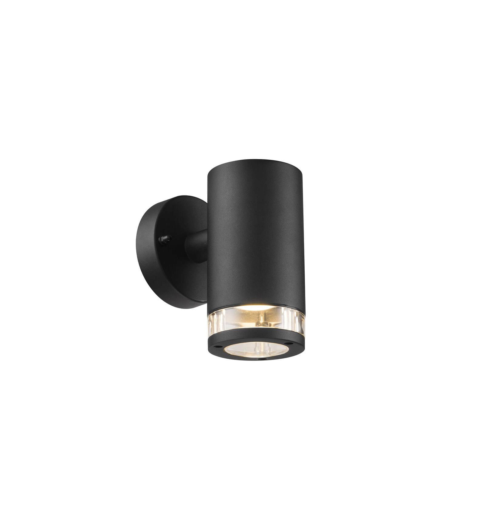 Lampa Ścienna Nordlux GU10 28W Aluminium Czarny na białym tle