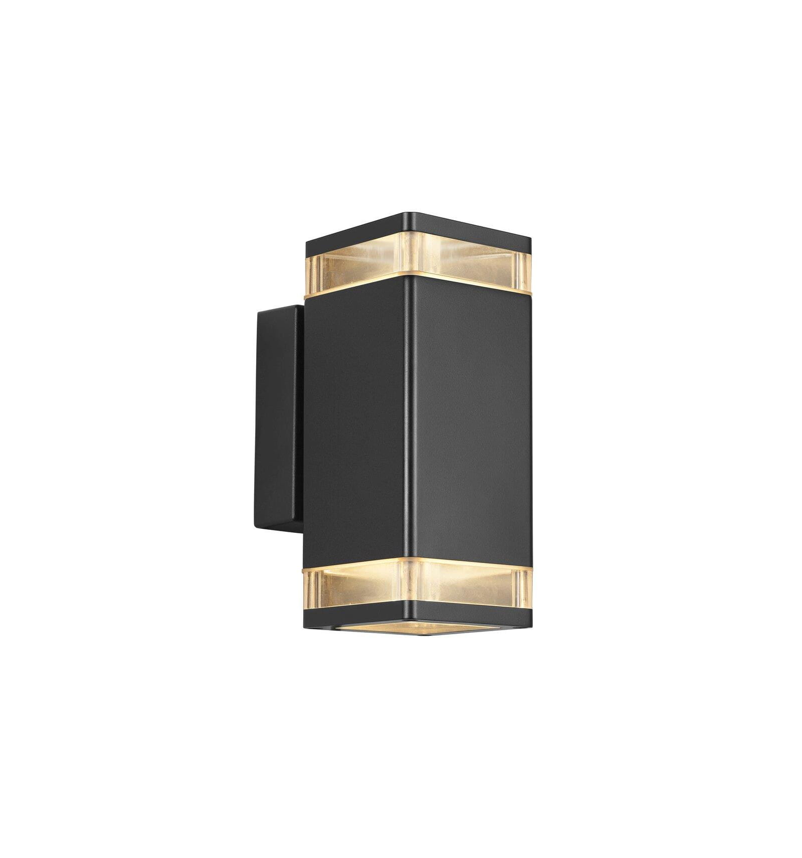 Lampa Ścienna Nordlux GU10 2X20W Aluminium Czarny.