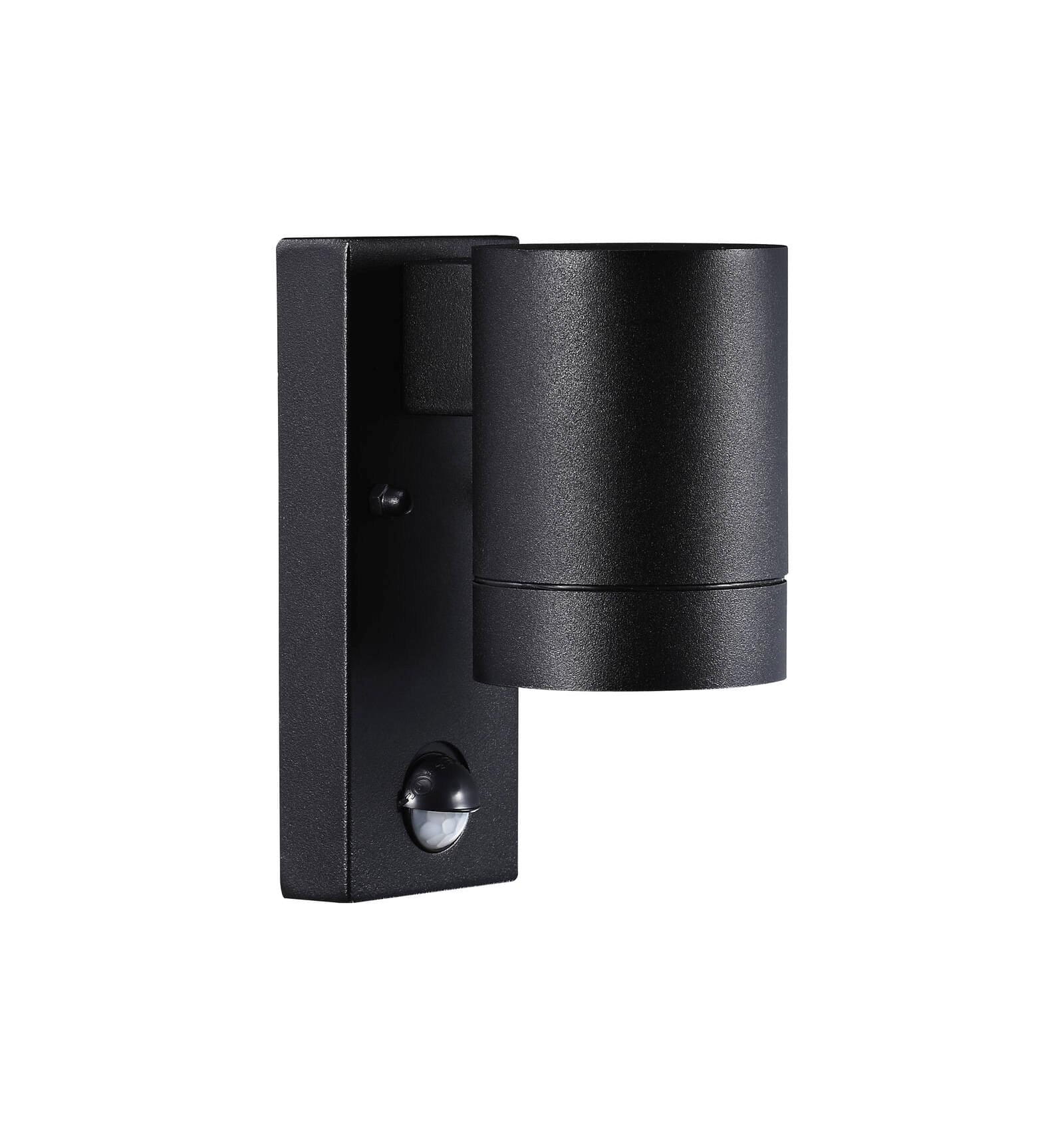 Lampa Ścienna Nordlux GU10 35W Metal Czarny z czujnikiem ruchu.