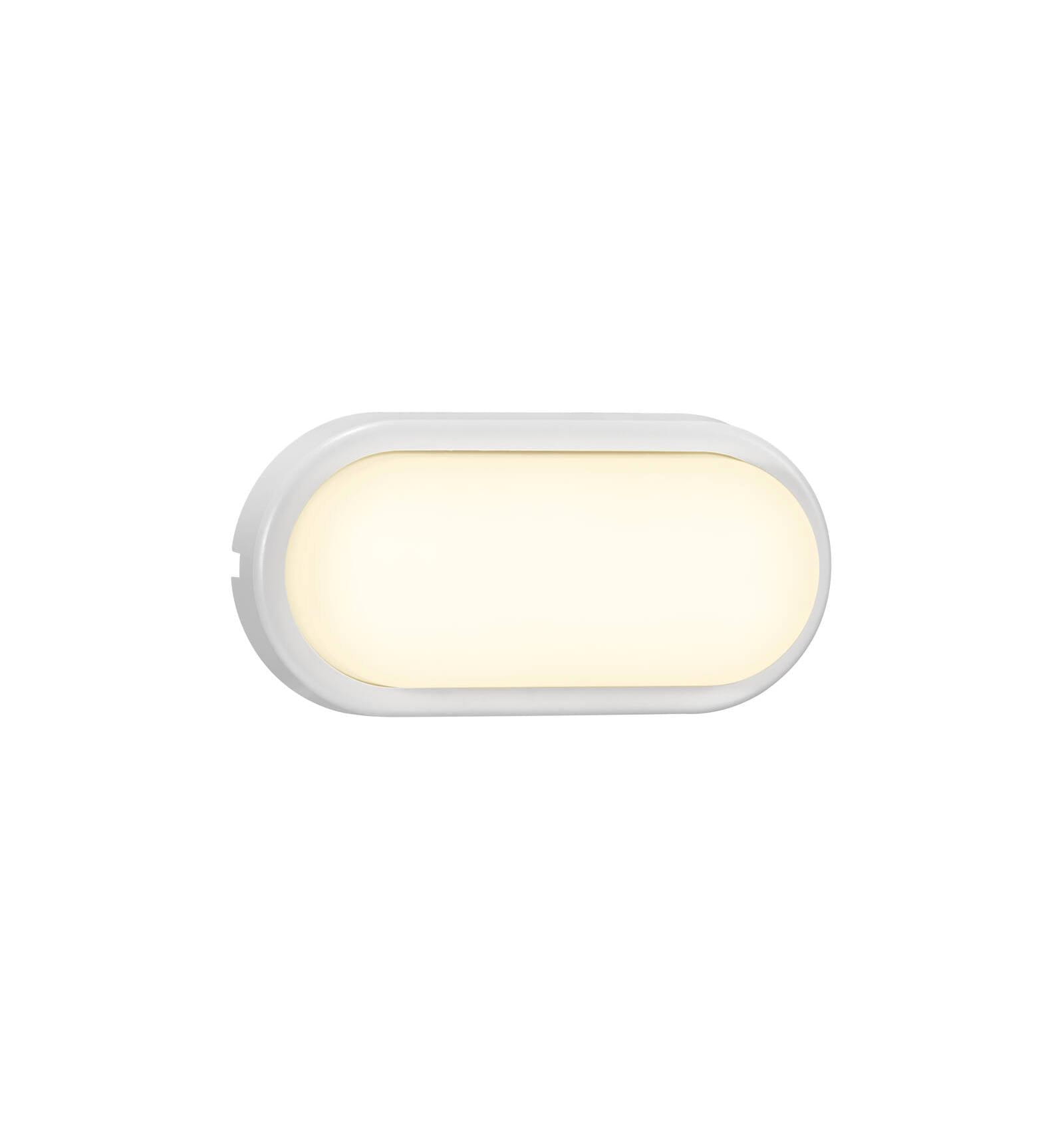Lampa Ścienna Nordlux LED Plastik Biały, prostokątna, nowoczesna.