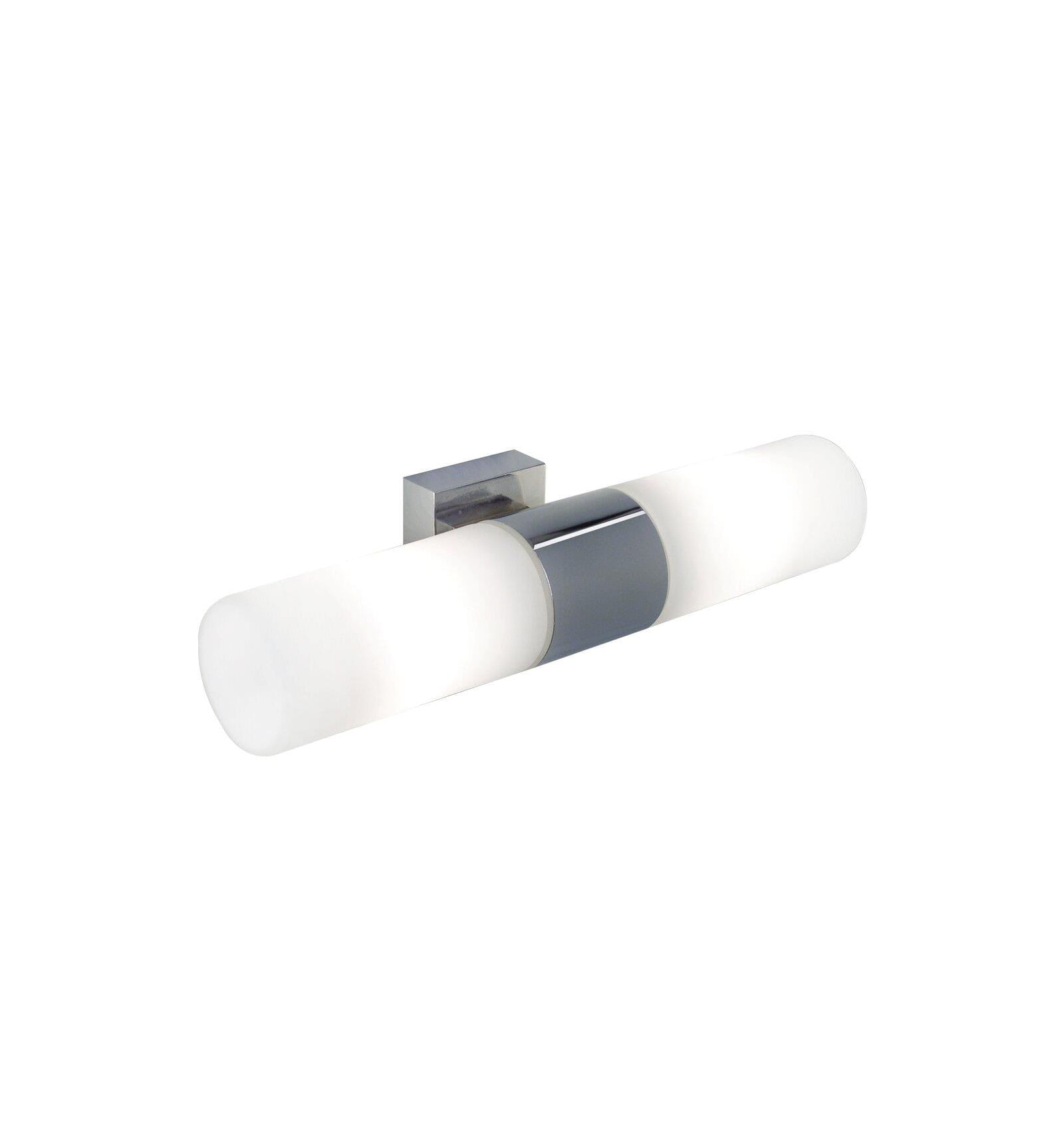 Lampa Łazienkowa Nordlux E14 2X25W Chrom na białym tle.