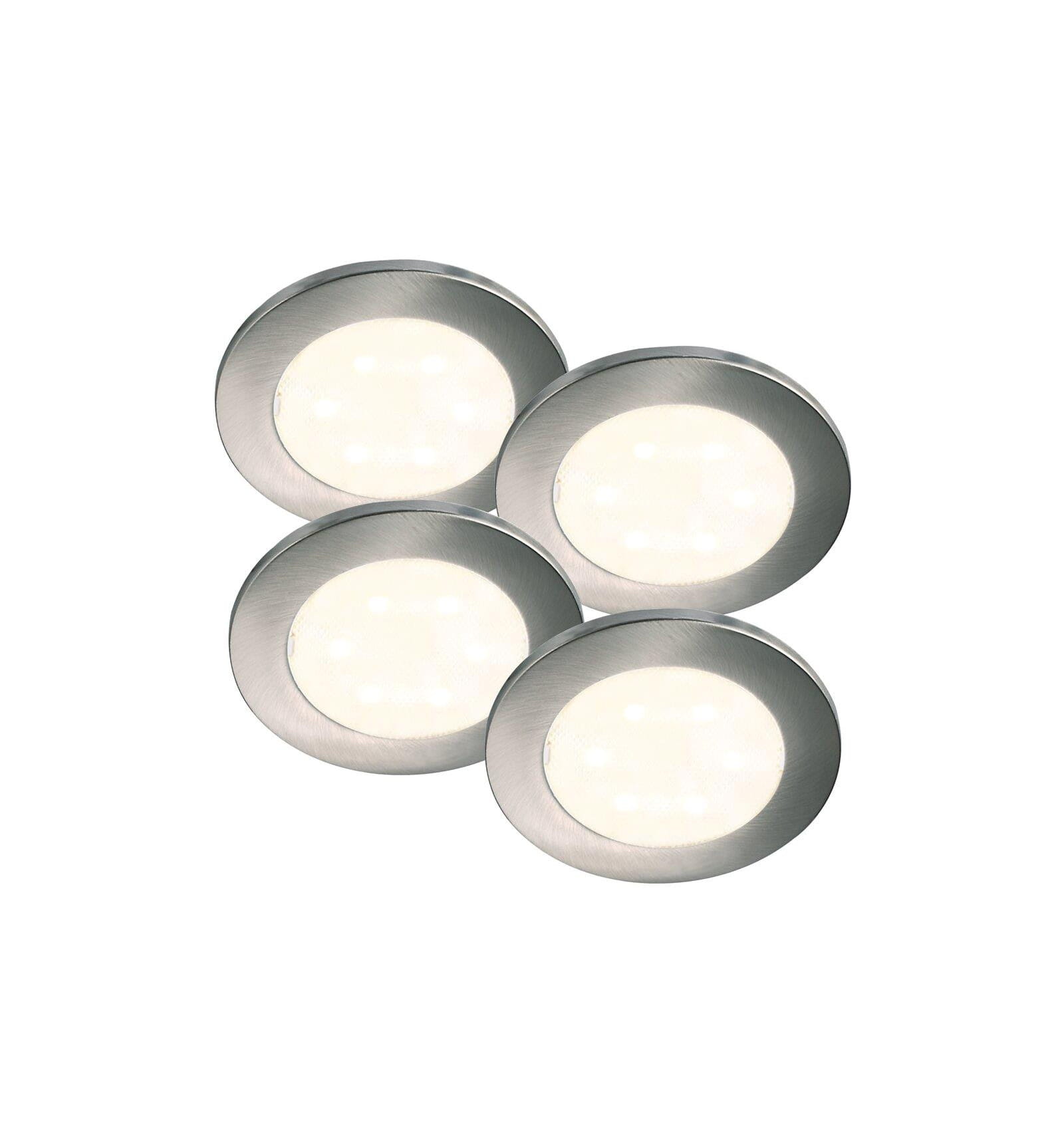 Lampa sufitowa Oprawa podtynkowa LISMORE NORDLUX 4x0,5W LED Chrom.