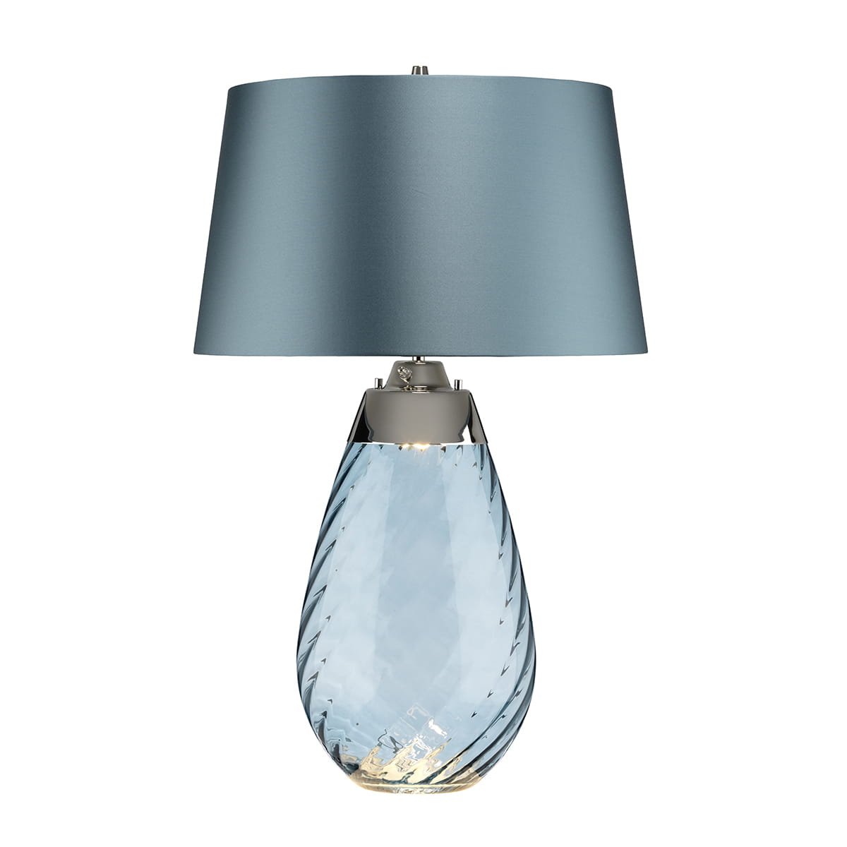 Lampa stojąca Lena Elstead Lighting 1x60W E27 Metal Niebieski