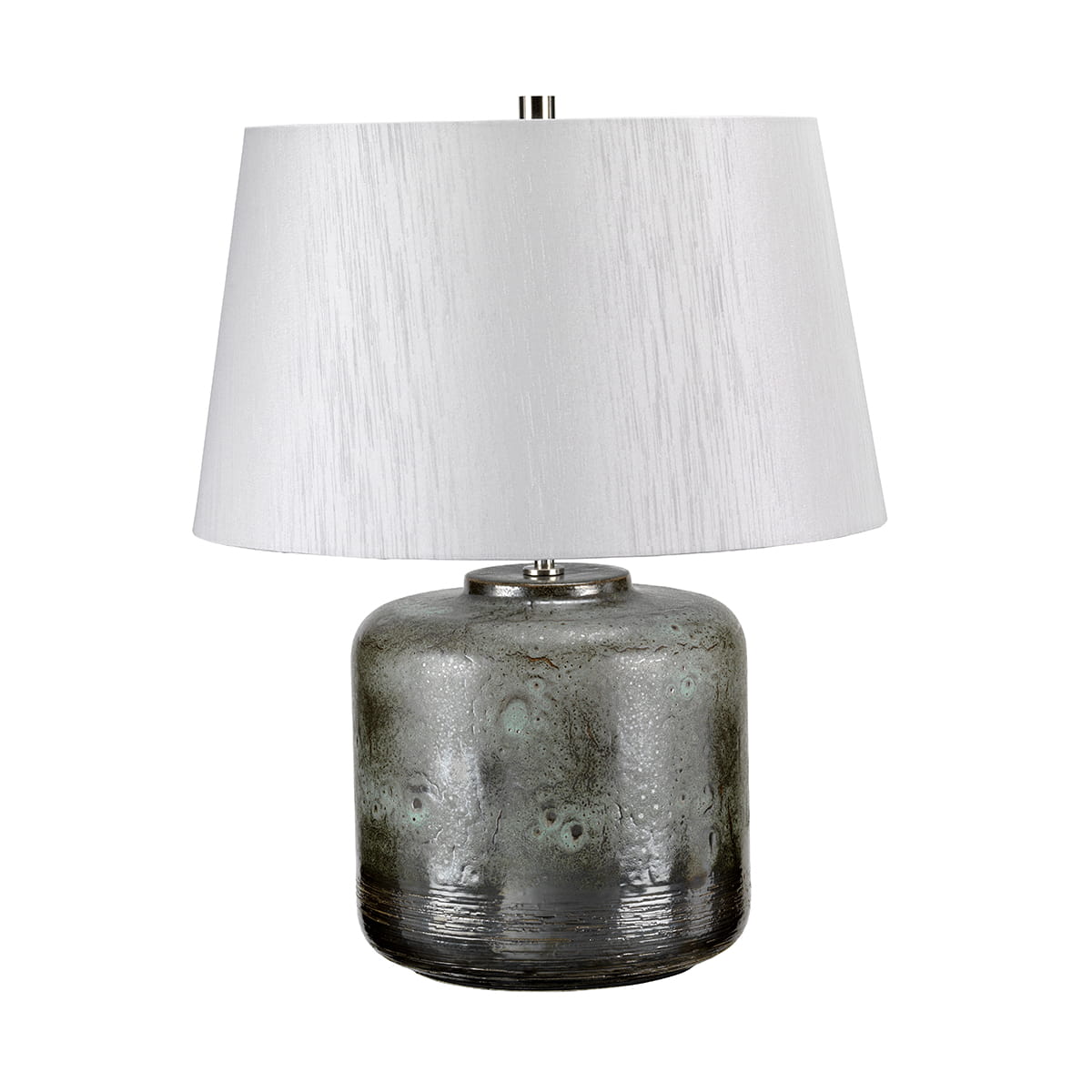 Lampa stojąca Columbus Elstead Lighting szara z porcelany 1x60W E27.