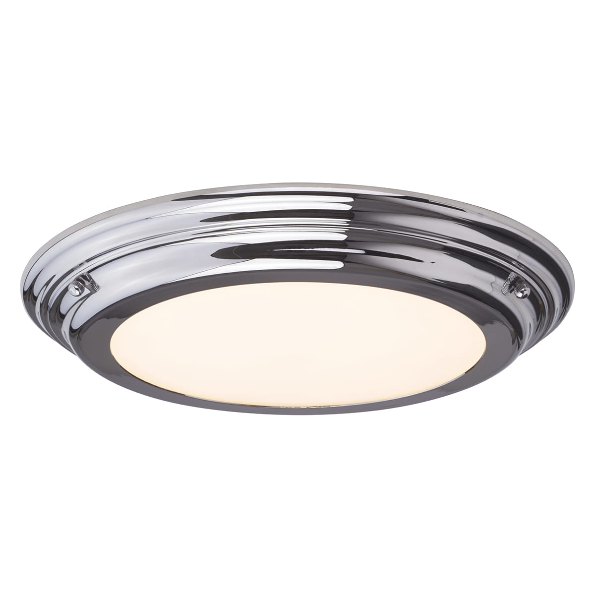 Lampa sufitowa plafon okrągły Welland Elstead Lighting 1x5W Chrom Stal.