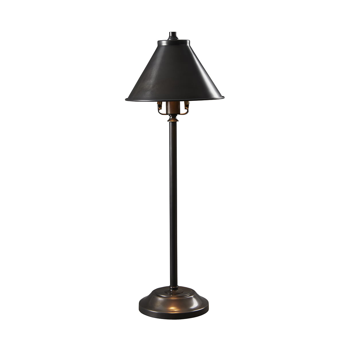Lampa stojąca Provence Elstead Lighting brązowa stalowa podstawka E14.