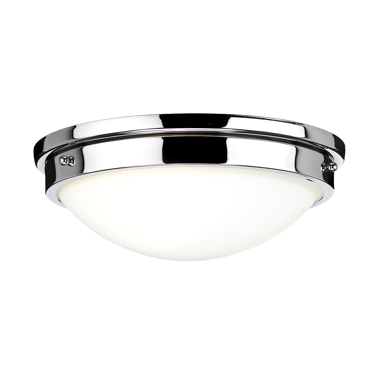 Lampa sufitowa plafon Gravity Elstead Lighting chrom stal 2x60W