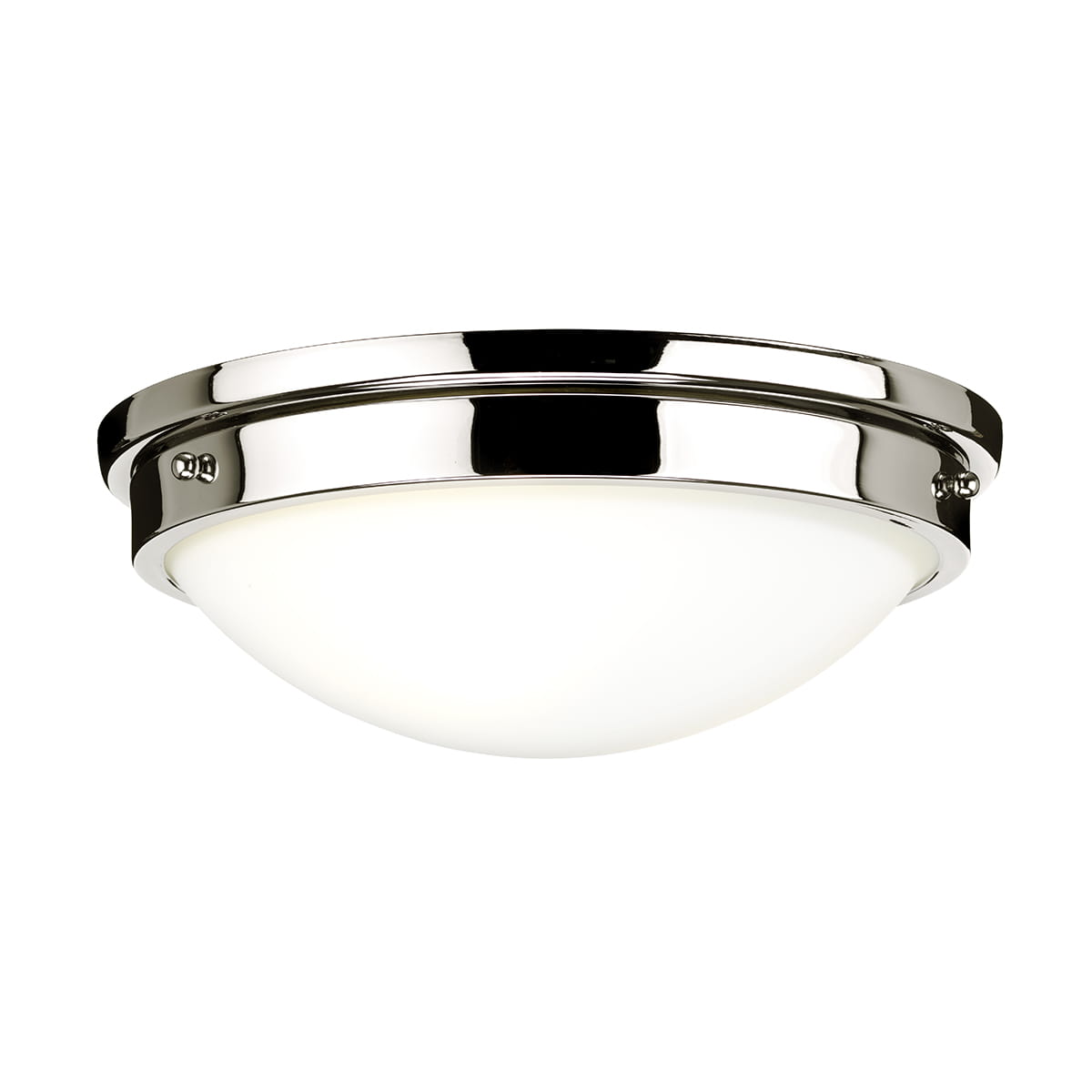 Lampa sufitowa plafon Gravity Elstead Lighting 2x60W Srebrny Stal.
