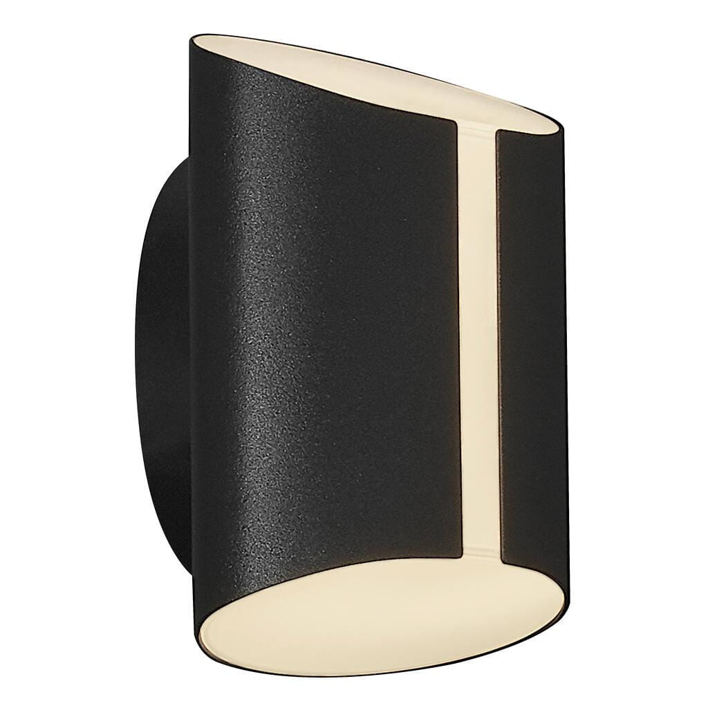 Lampa Ścienna Nordlux LED Aluminium Czarny z podwójnym źródłem światła.