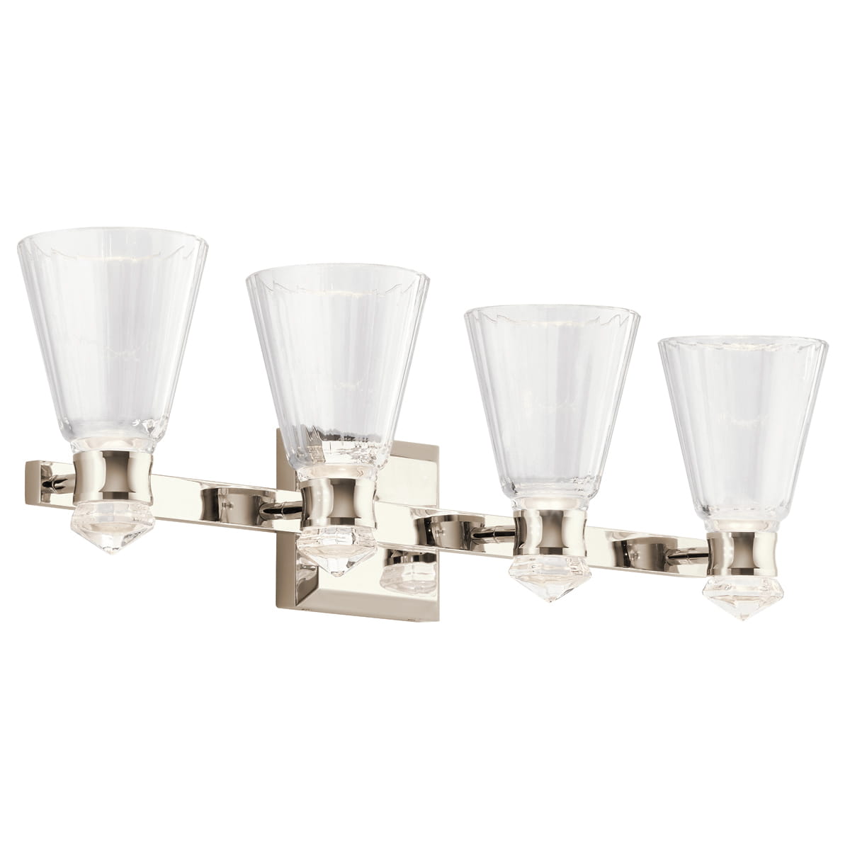 Lampa ścienna kinkiet Kayva Elstead Lighting LED nikiel.