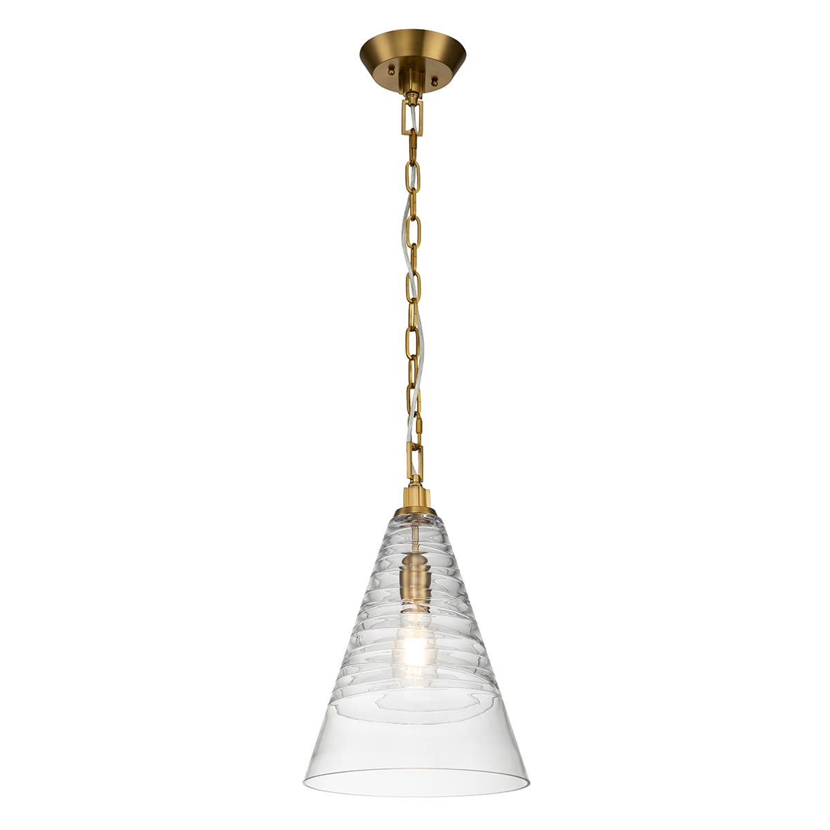 Lampa wisząca Elmore Elstead Lighting oksydowany mosiądz.