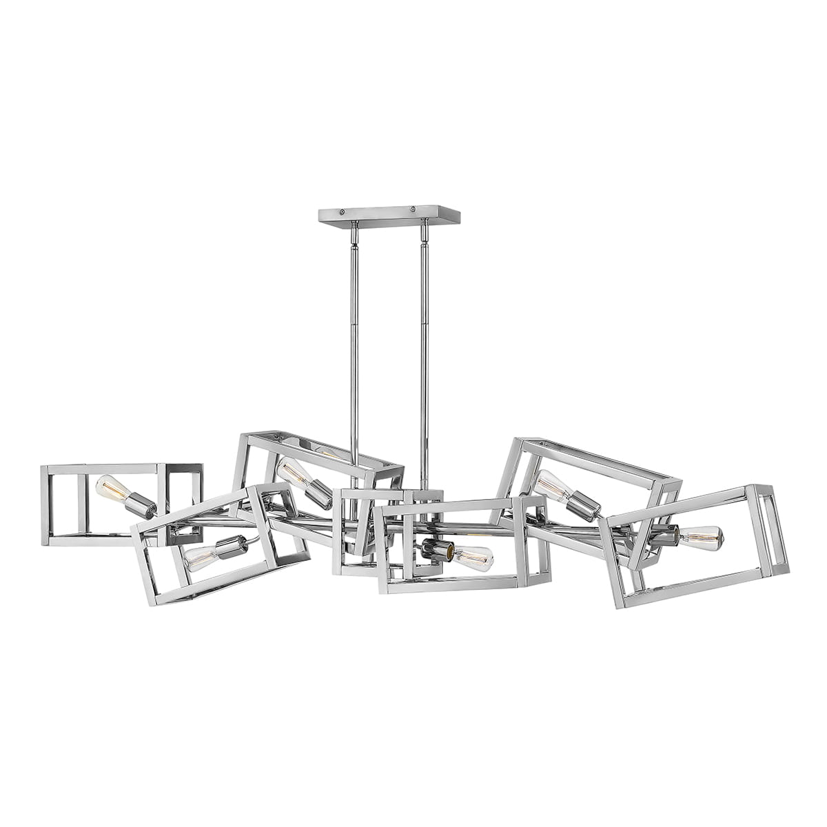 Lampa wisząca Ensemble Elstead Lighting 6xE27 60W Stal Polerowany nikiel.