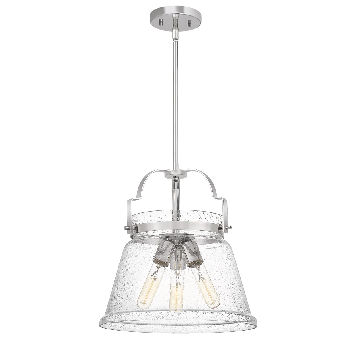 Lampa wisząca Wimberley Elstead Lighting 3xE27 60W, polerowany chrom.