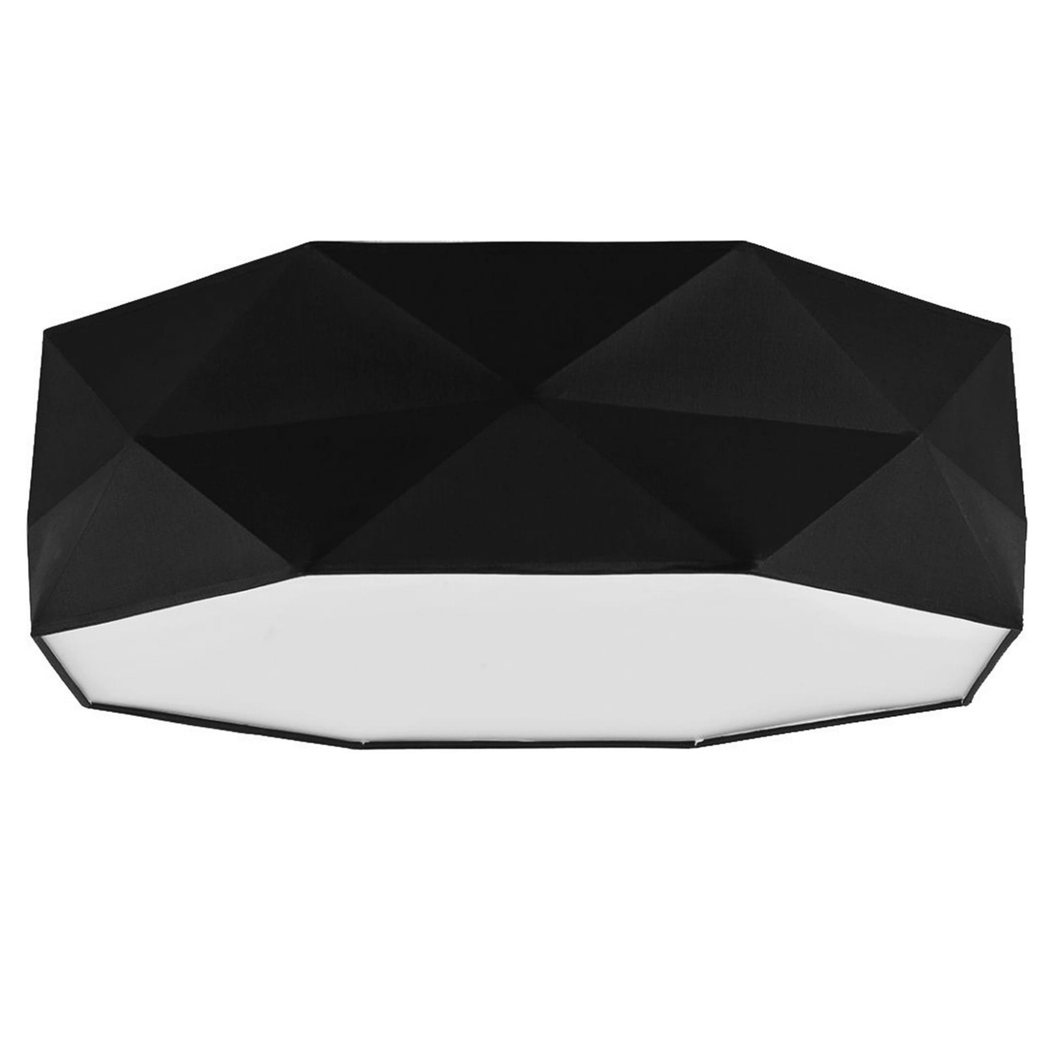 Lampa sufitowa Plafon KANTOOR TK Lighting 4x60W E27 Czarny Metal, nowoczesny design.