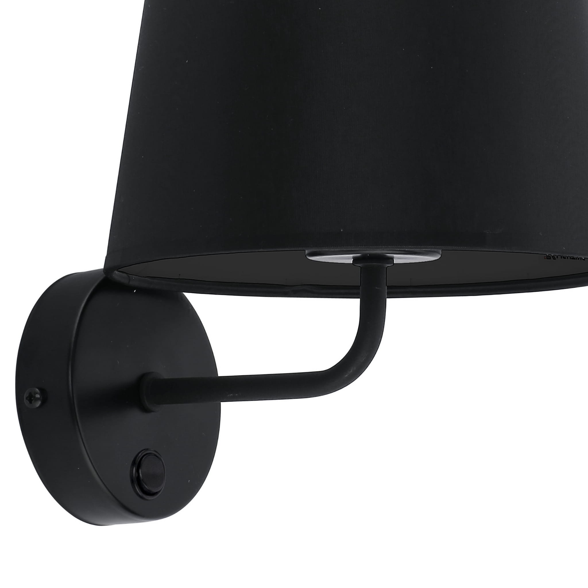 Lampa ścienna MAJA TK Lighting 1xE27 Metal Czarny.