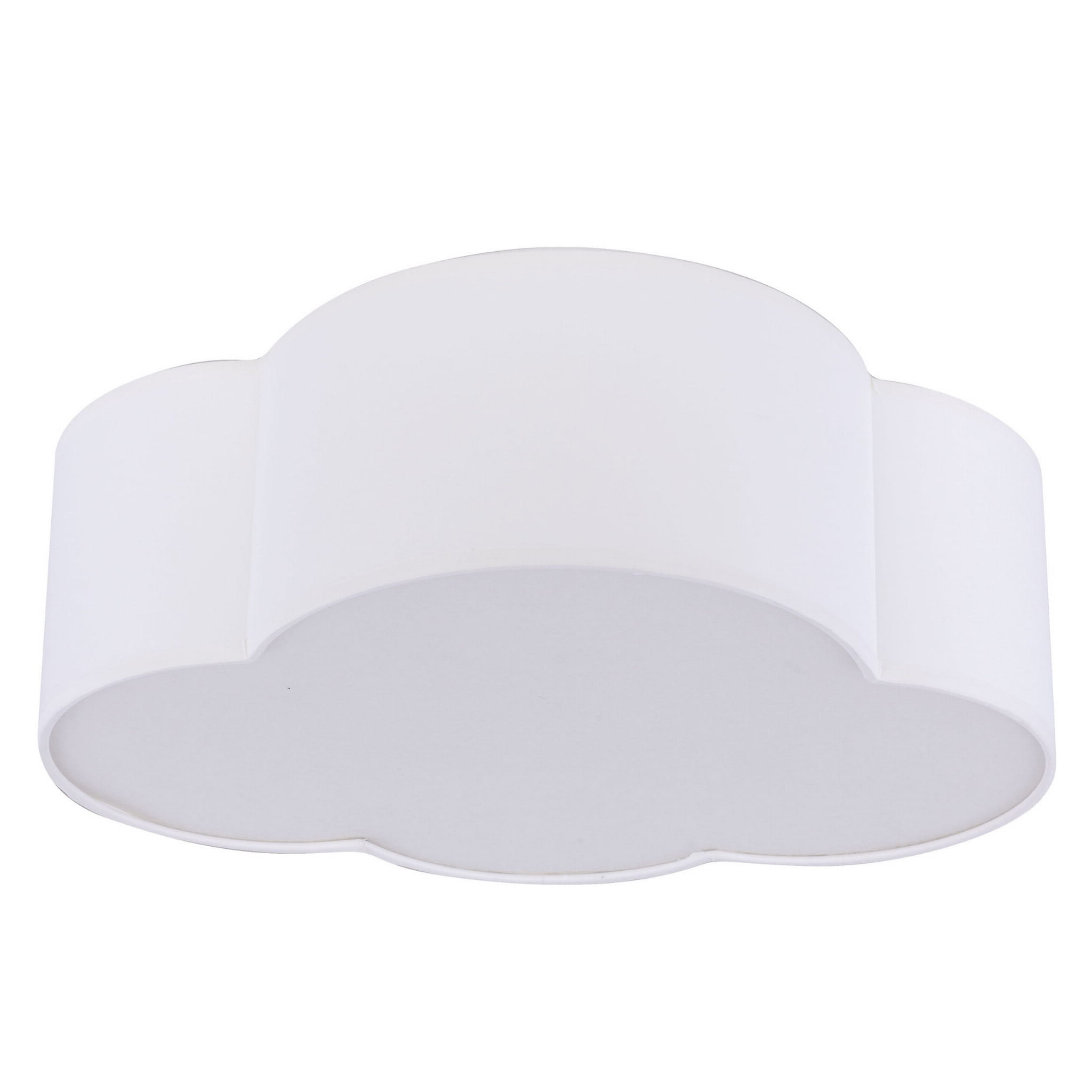 Lampa sufitowa Plafon CLOUD TK Lighting w kształcie chmury, biały metal.