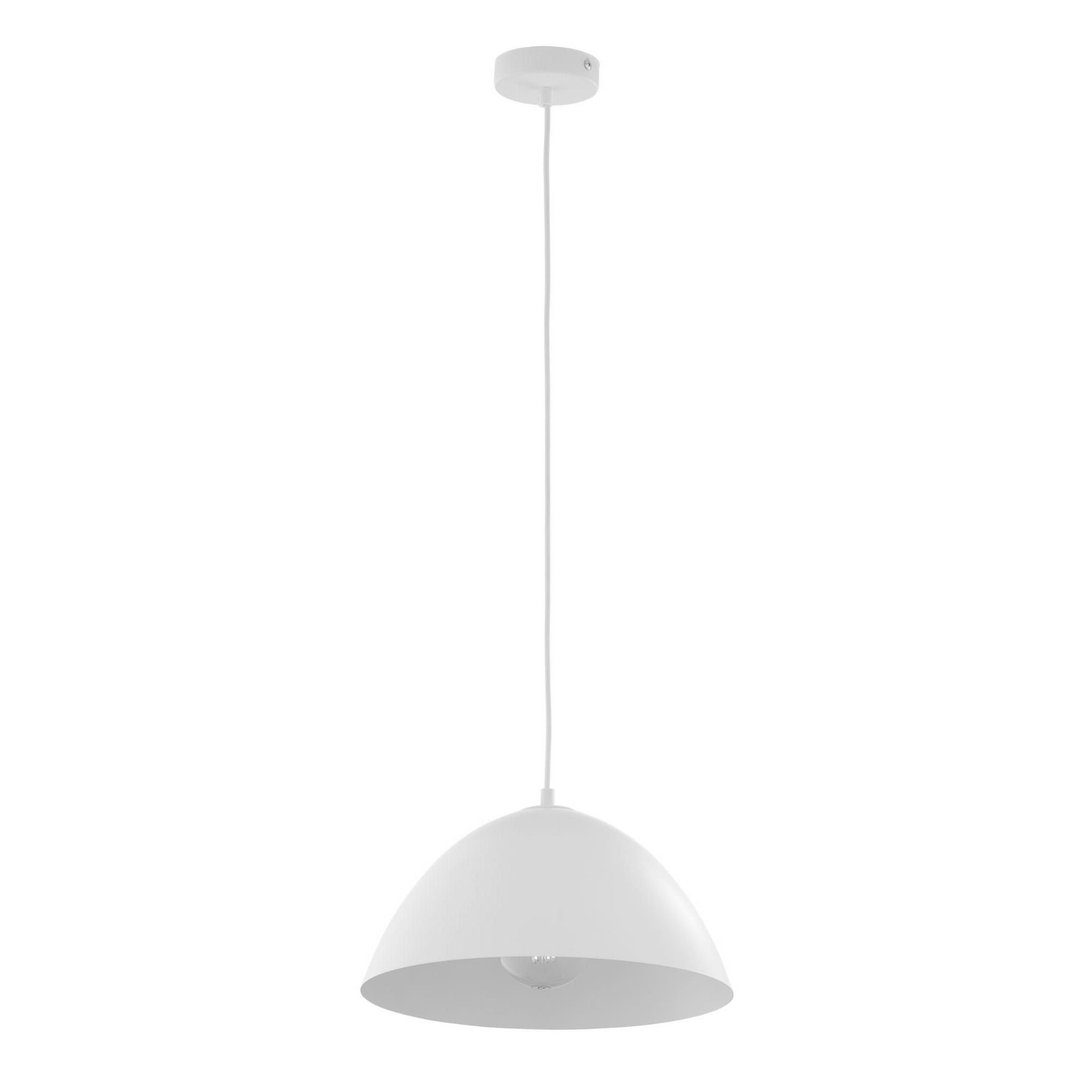 Lampa wisząca FARO TK Lighting 1xE27 Metal Biały
