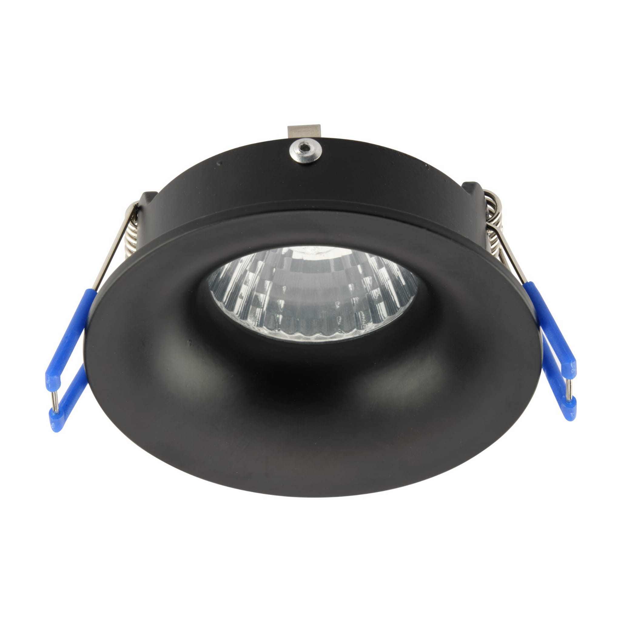 Lampa sufitowa Oprawa podtynkowa OCZKO TK Lighting 1x10W GU10 Czarny Metal.