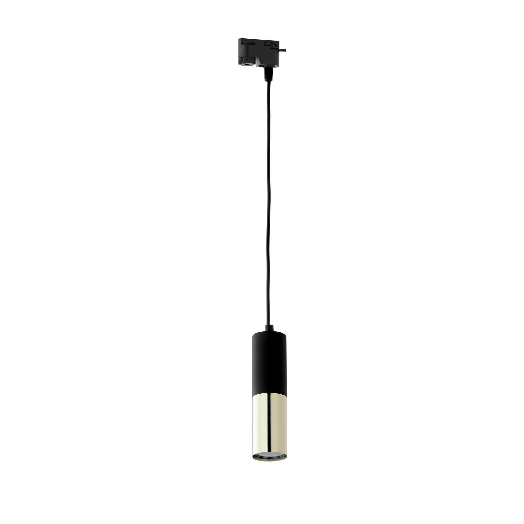 Lampa modułowa szynowa TRACER TK Lighting 1x10W GU10 Czarny Metal wisząca.