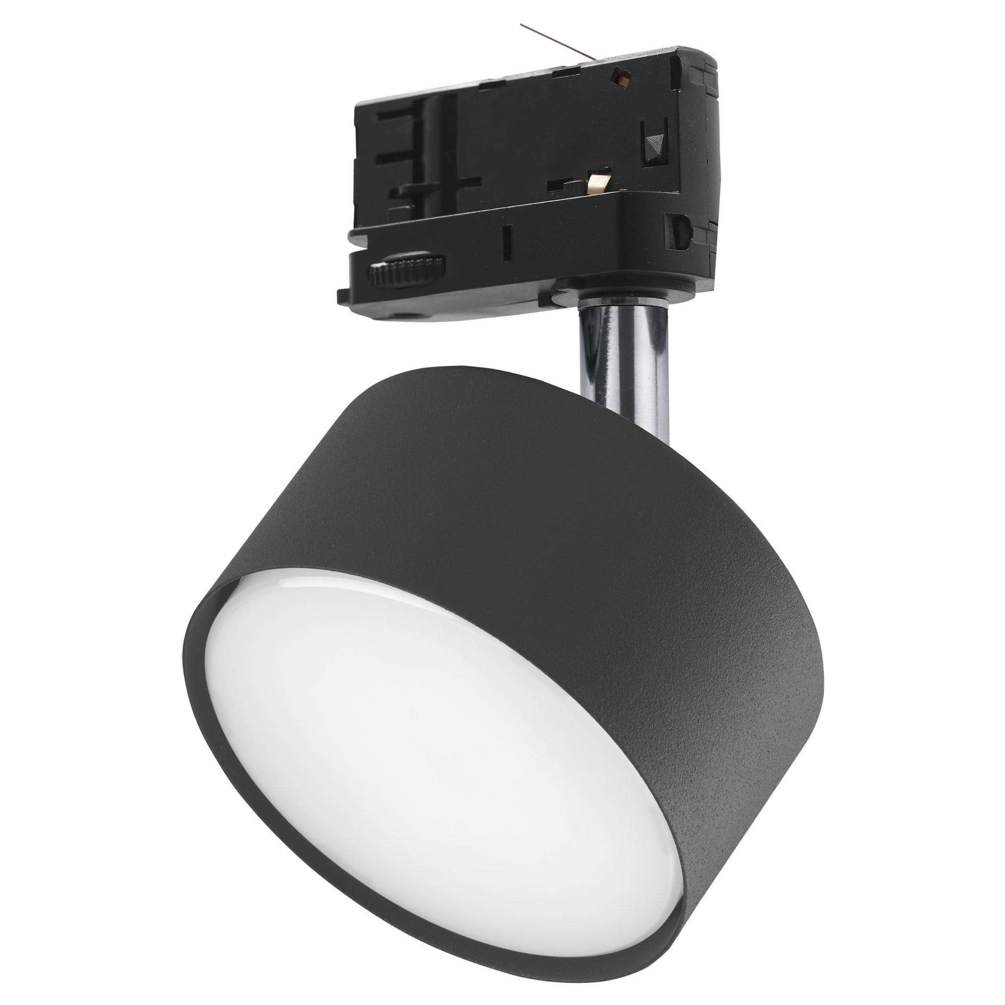 Lampa modułowa szynowa TRACER TK Lighting 1x15W GX53 Czarny Metal widok z przodu.