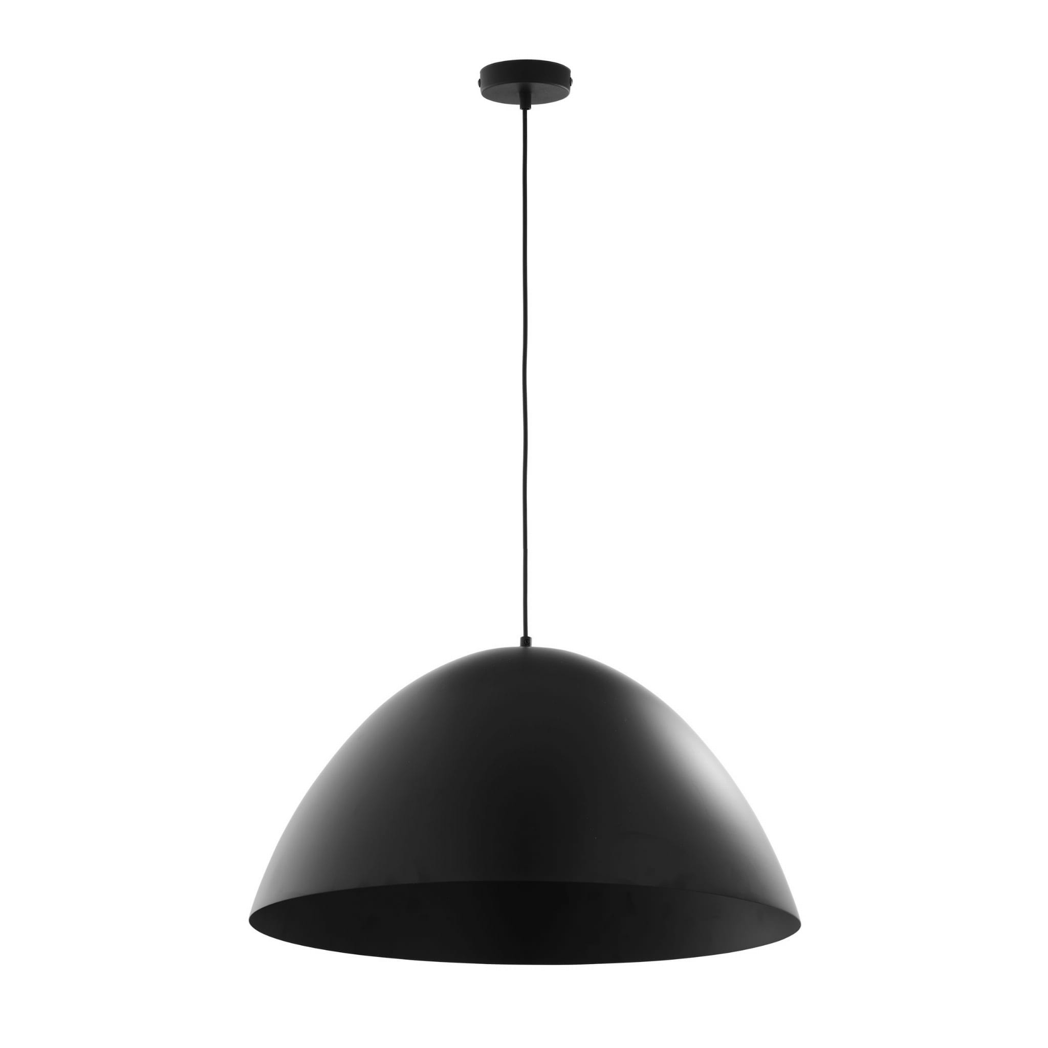 Lampa wisząca FARO TK Lighting 1xE27 Metal Czarny minimalistyczny design.